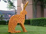 het beeld Giraf © André Boone